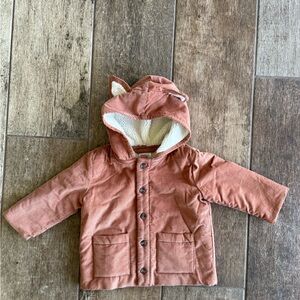 Baby Corduroy Fox Hoodie